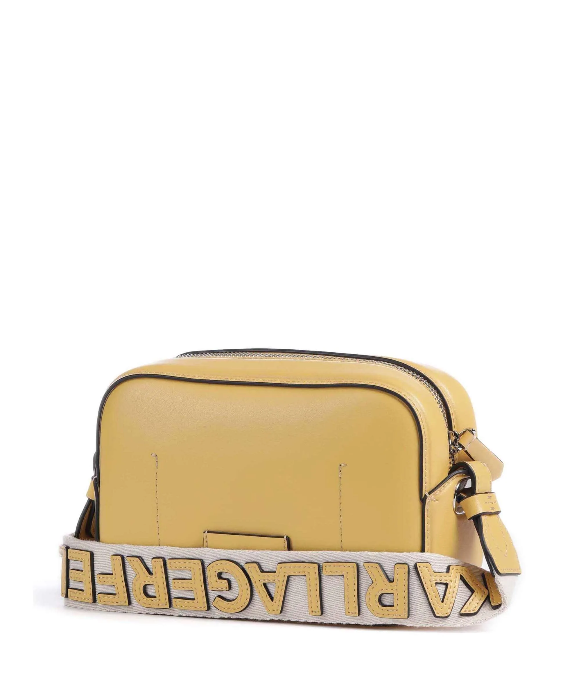  Karl Lagerfeld K/Circle Borsa a tracolla pelle di vacchetta finemente grana curry  