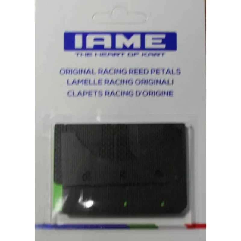 Kit lamelle in carbonio 0,30/0,33 originali Iame Screamer (1-2) KZ in