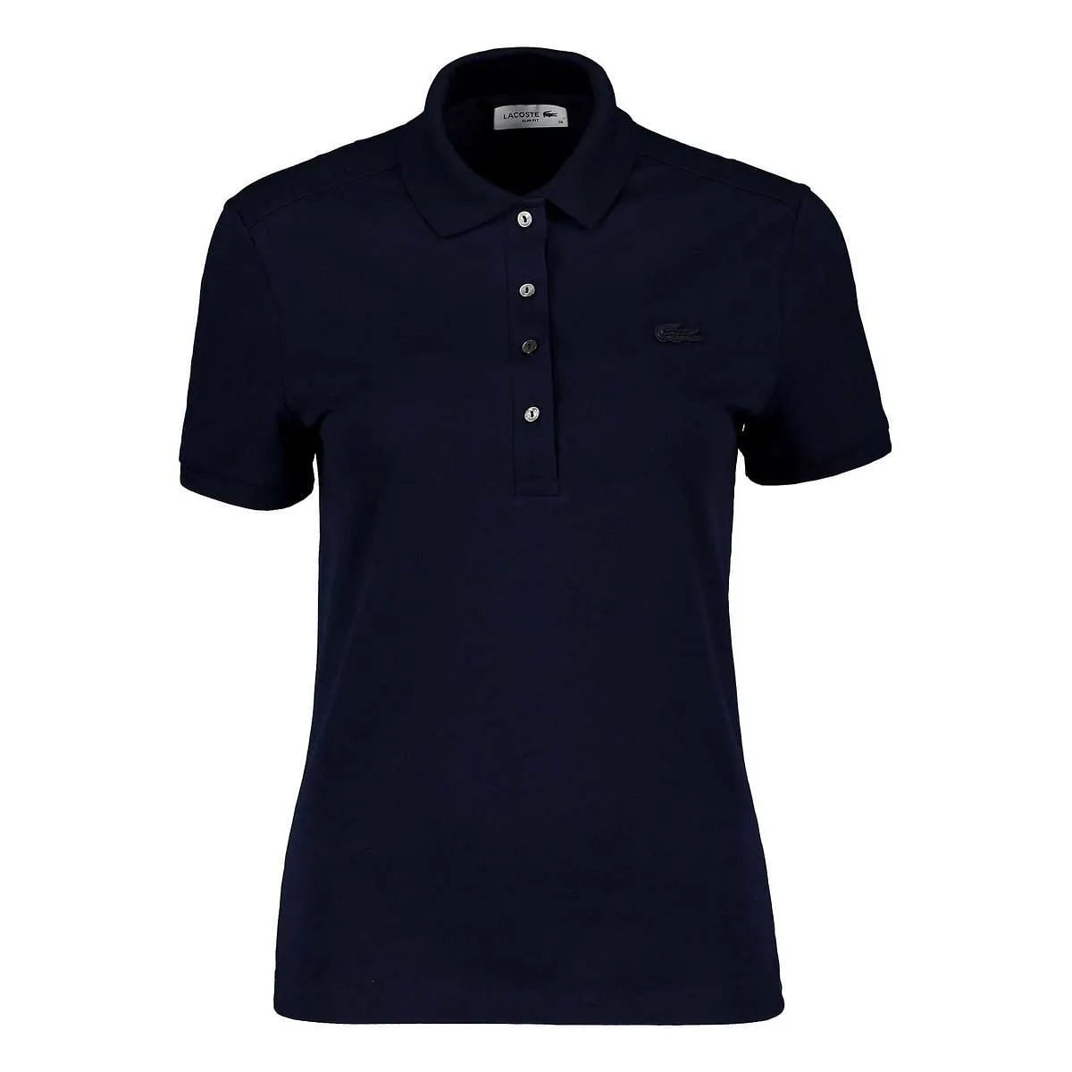      LACOSTE POLO MINI PIQUE' STRETCH DONNA  
