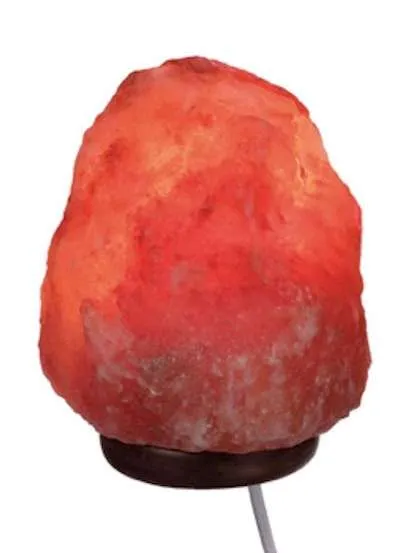 LAMPADA SALE ROSA HIMALAYA Diam 13 X Alt 17 cm