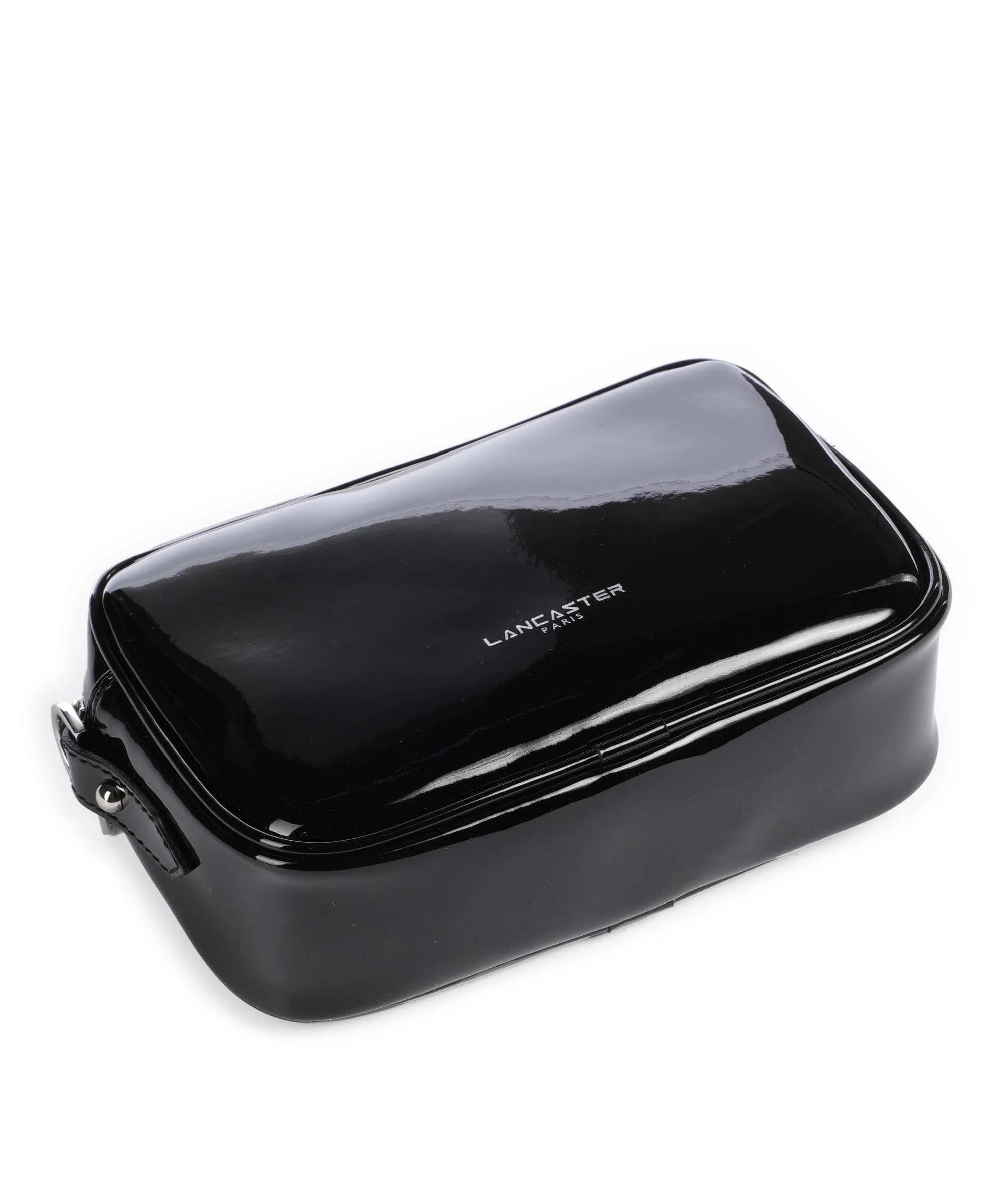  Lancaster Firenze Vernis Borsa a tracolla plastica nero  