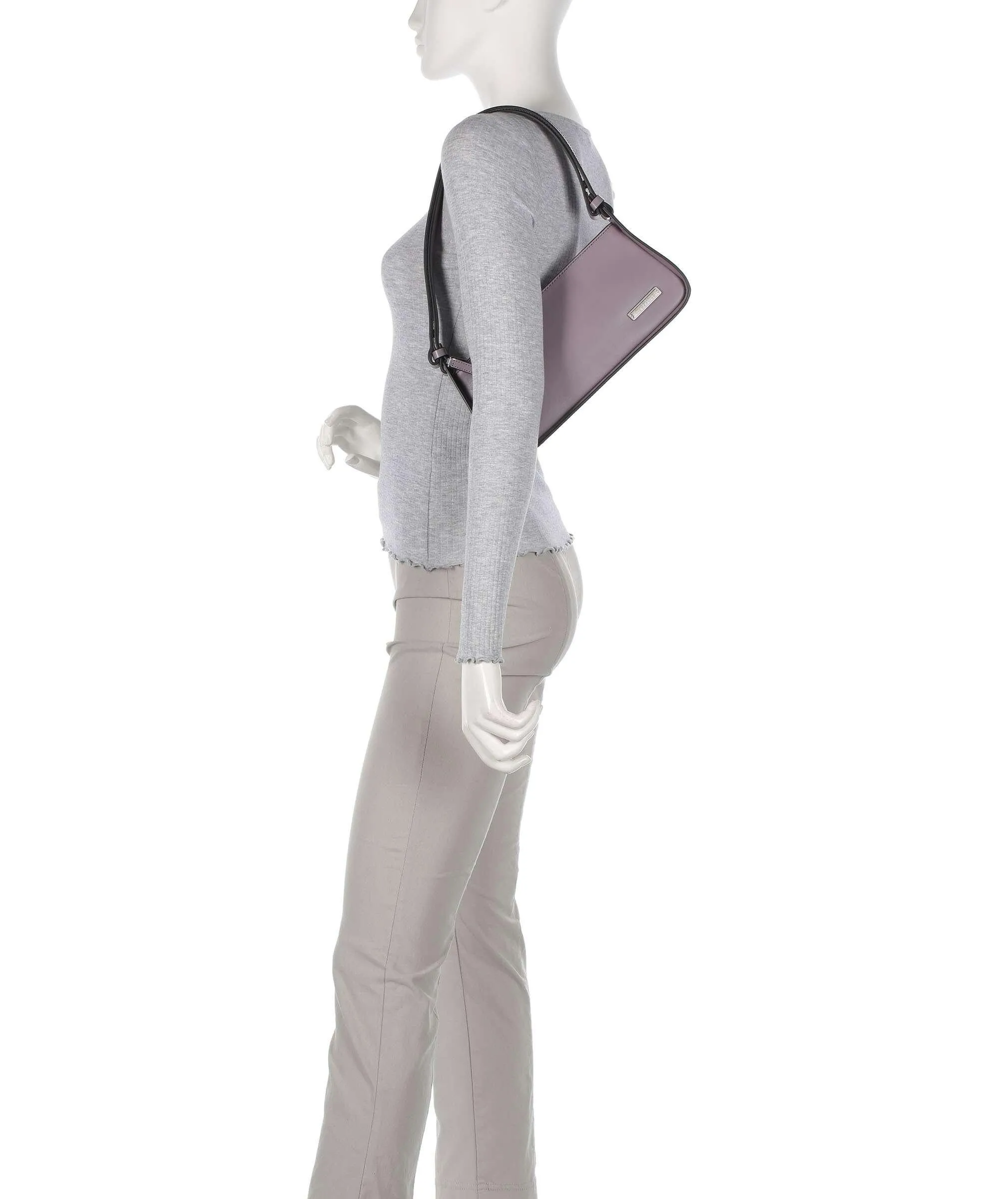  Liebeskind Franzis Calf Optic S Borsa a spalla pelle viola  