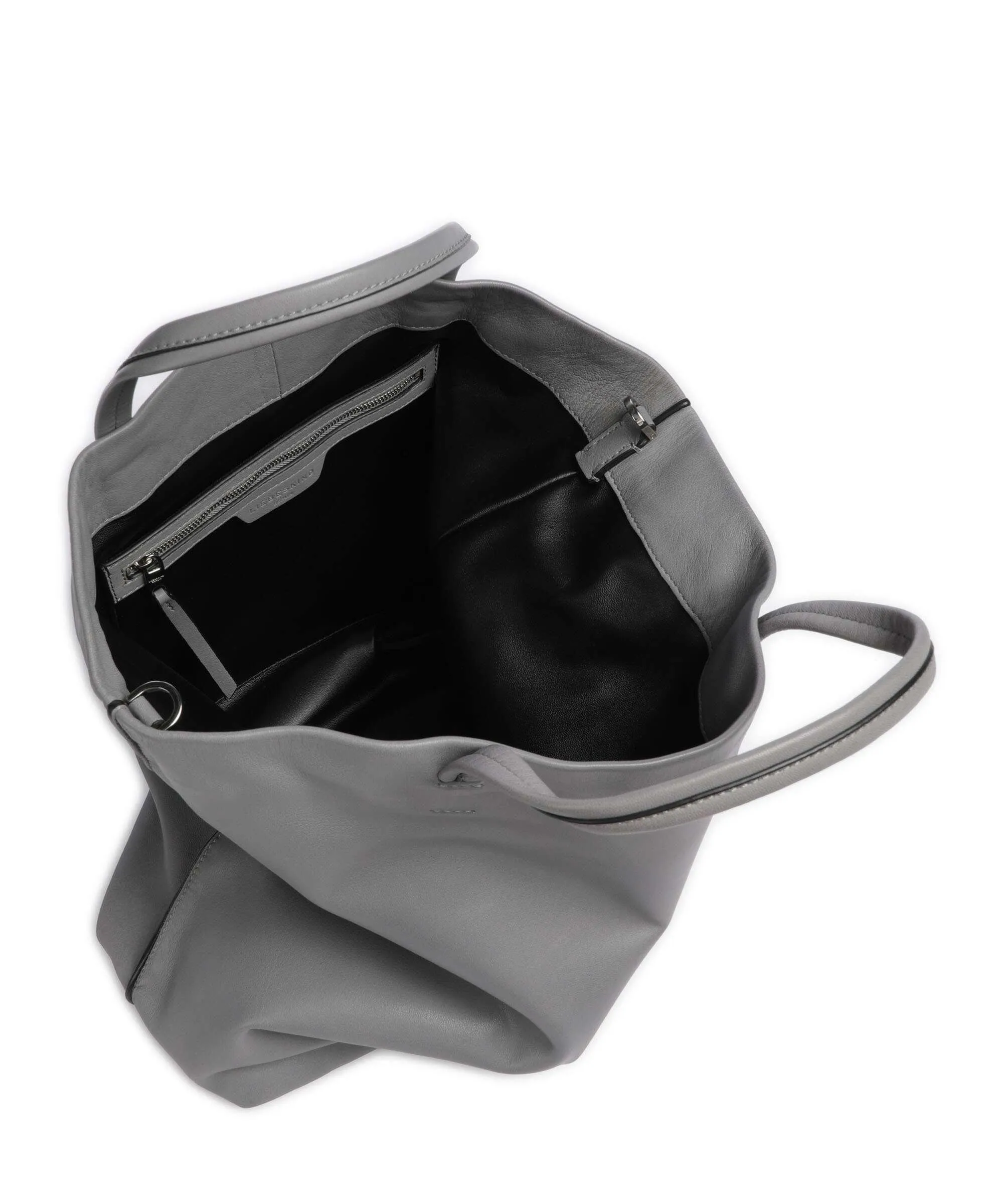  Liebeskind Hera Sheep Natural L Borsa a mano pelle di pecora grigio  