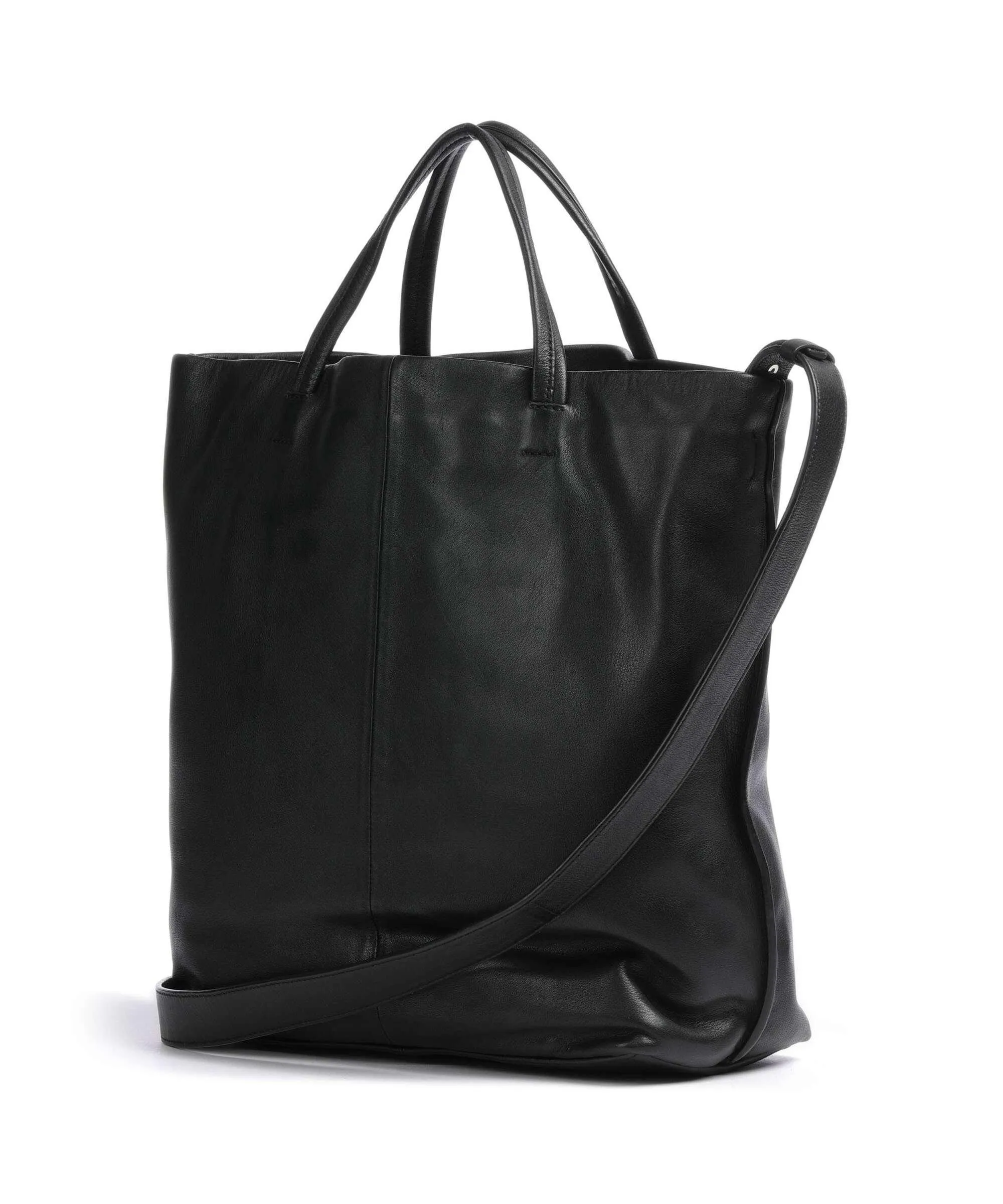  Liebeskind Hera Sheep Natural L Borsa a mano pelle di pecora nero  