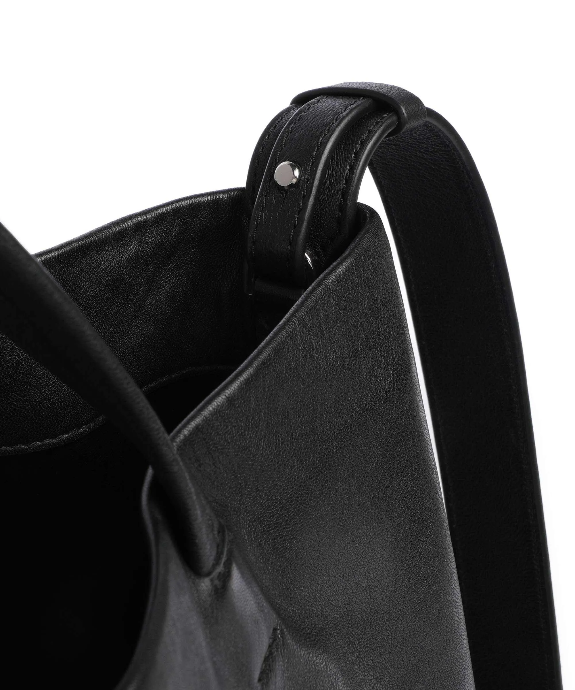  Liebeskind Hera Sheep Natural L Borsa a mano pelle di pecora nero  