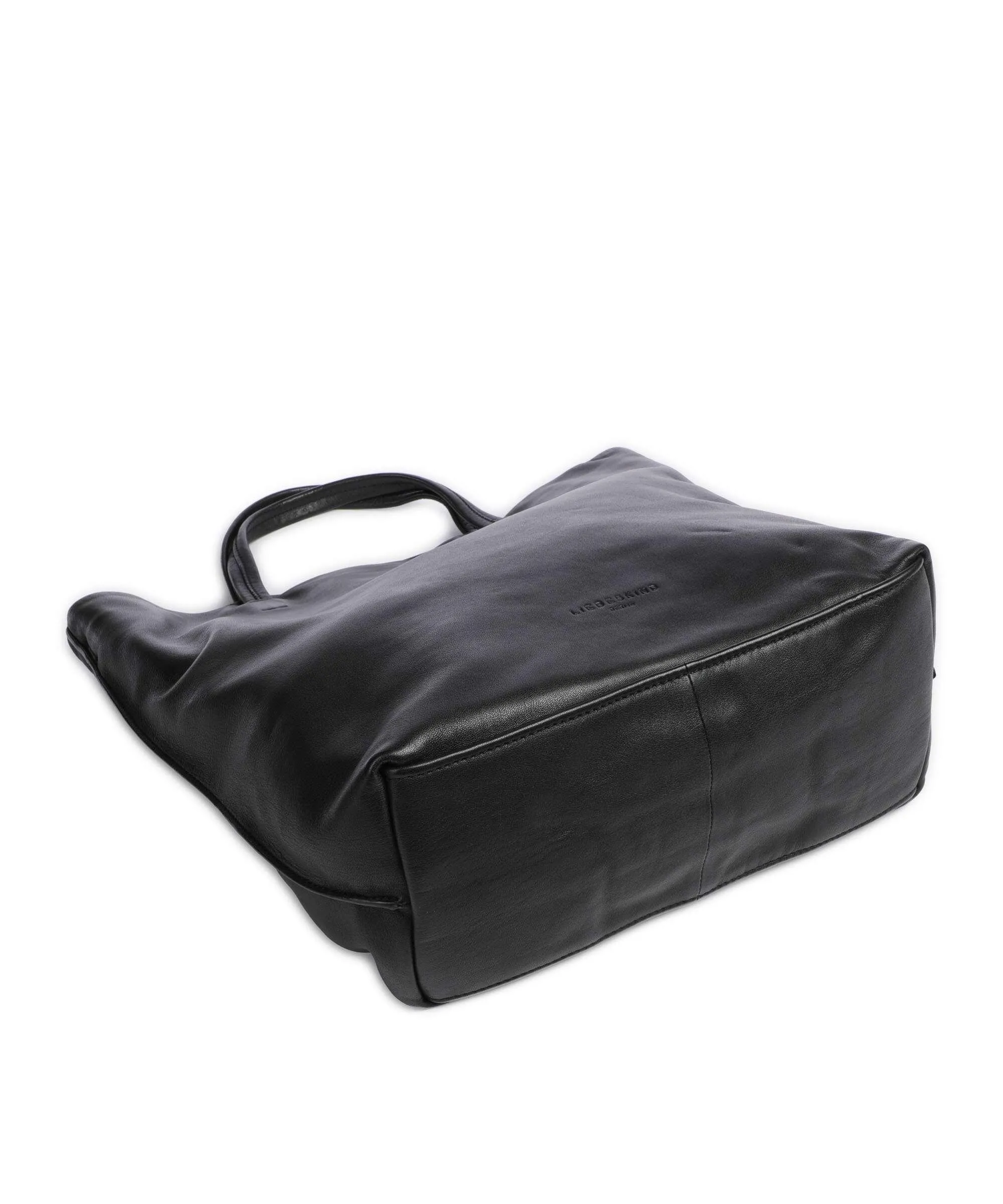  Liebeskind Hera Sheep Natural L Borsa a mano pelle di pecora nero  