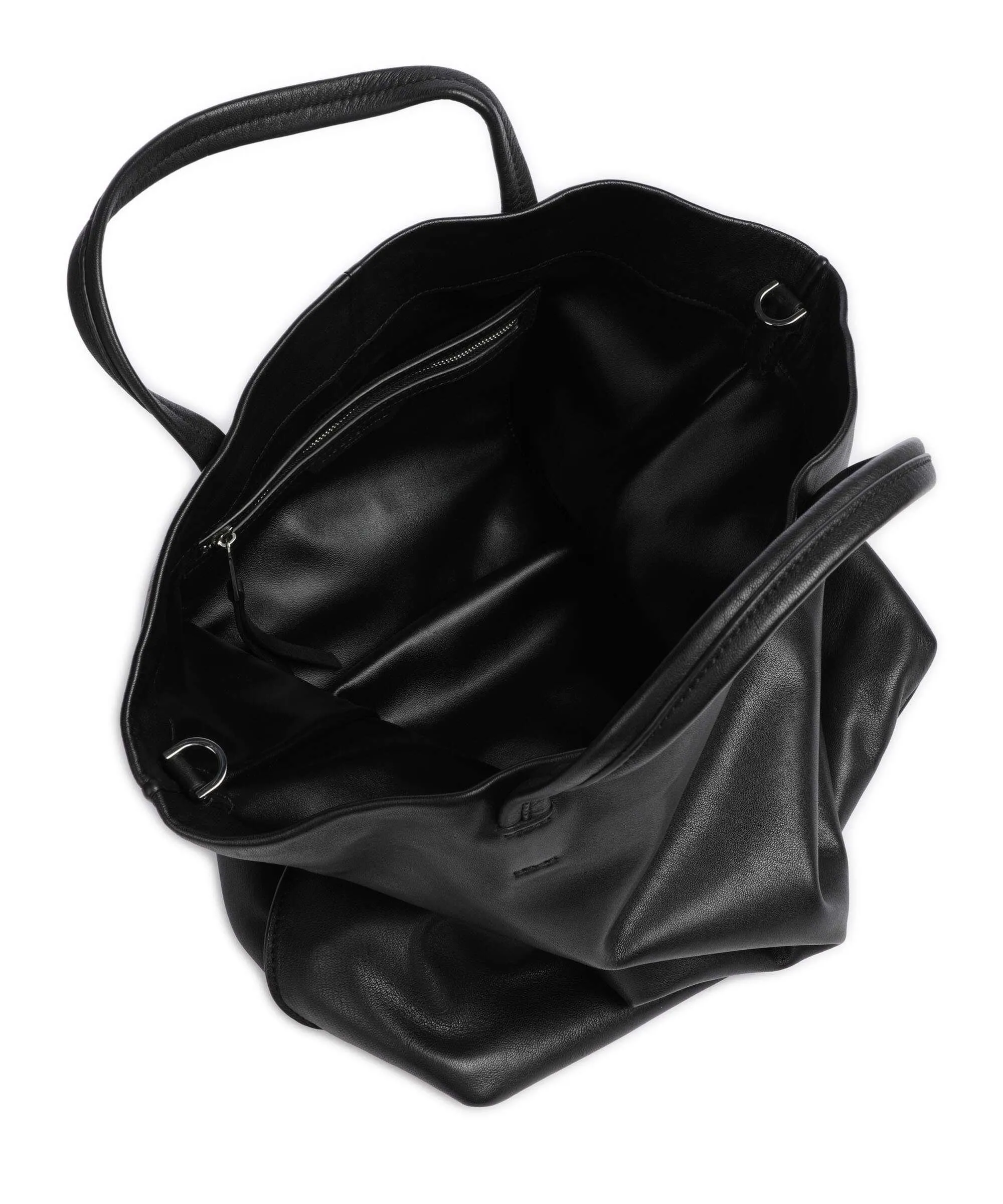  Liebeskind Hera Sheep Natural L Borsa a mano pelle di pecora nero  