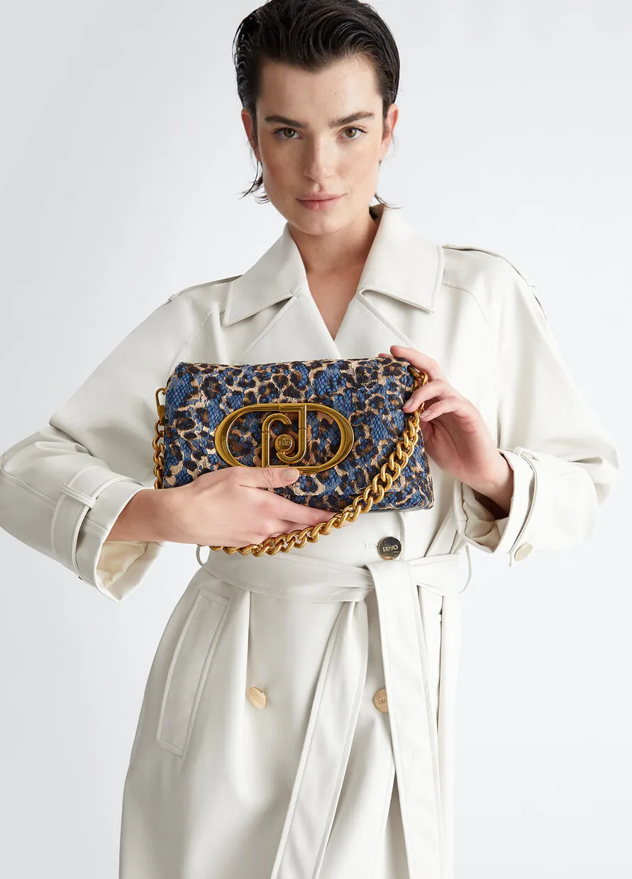 LIU-JO Borsa a spalla LaPuffy animalier