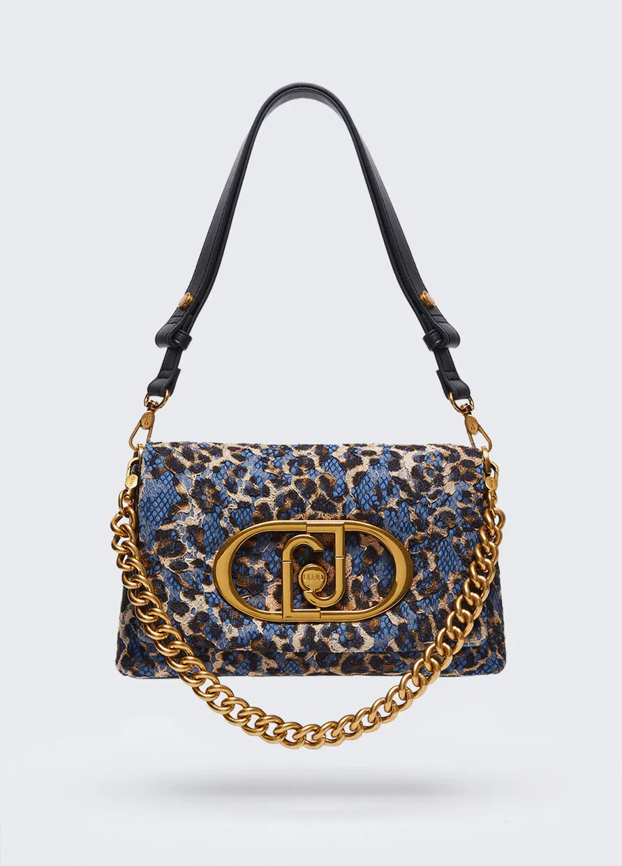 LIU-JO Borsa a spalla LaPuffy animalier