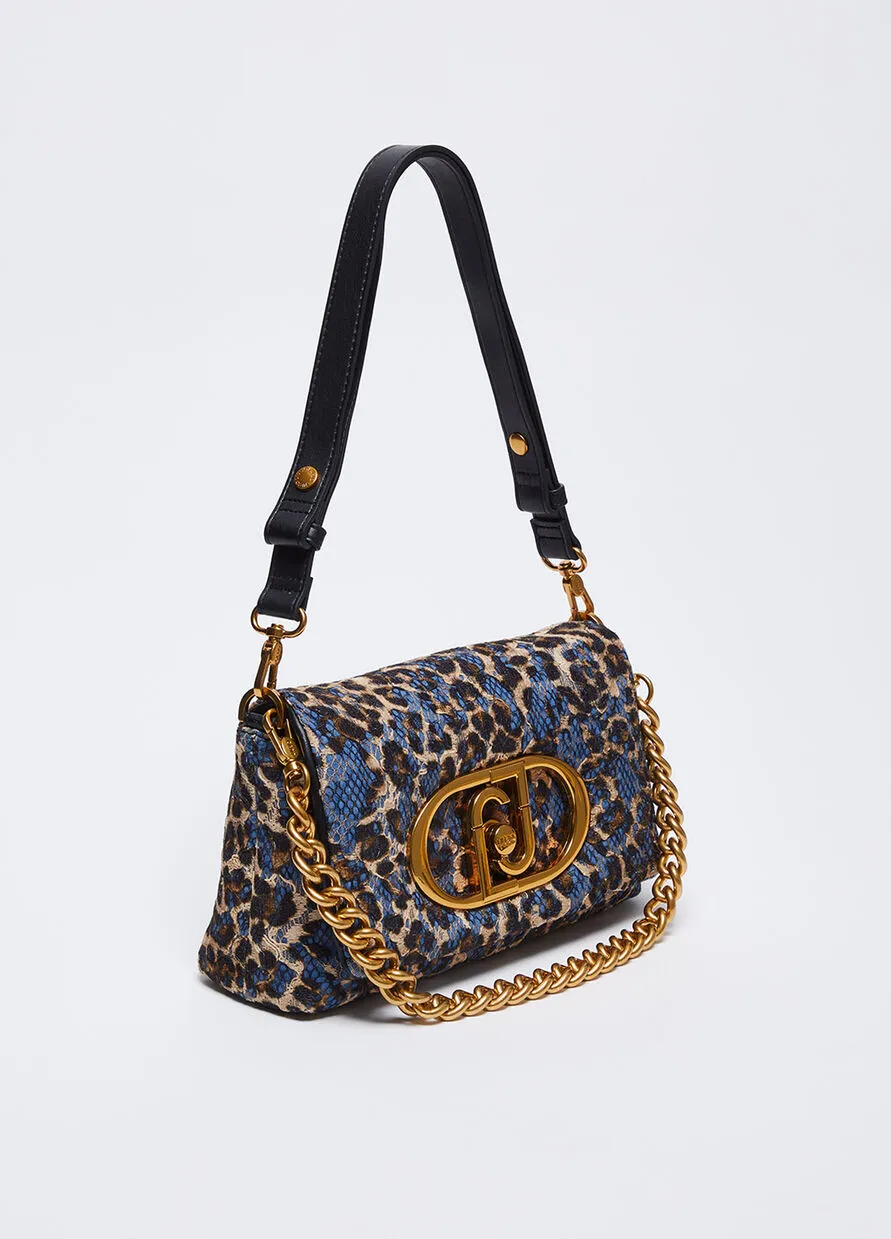 LIU-JO Borsa a spalla LaPuffy animalier