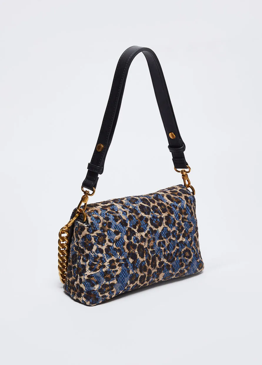 LIU-JO Borsa a spalla LaPuffy animalier