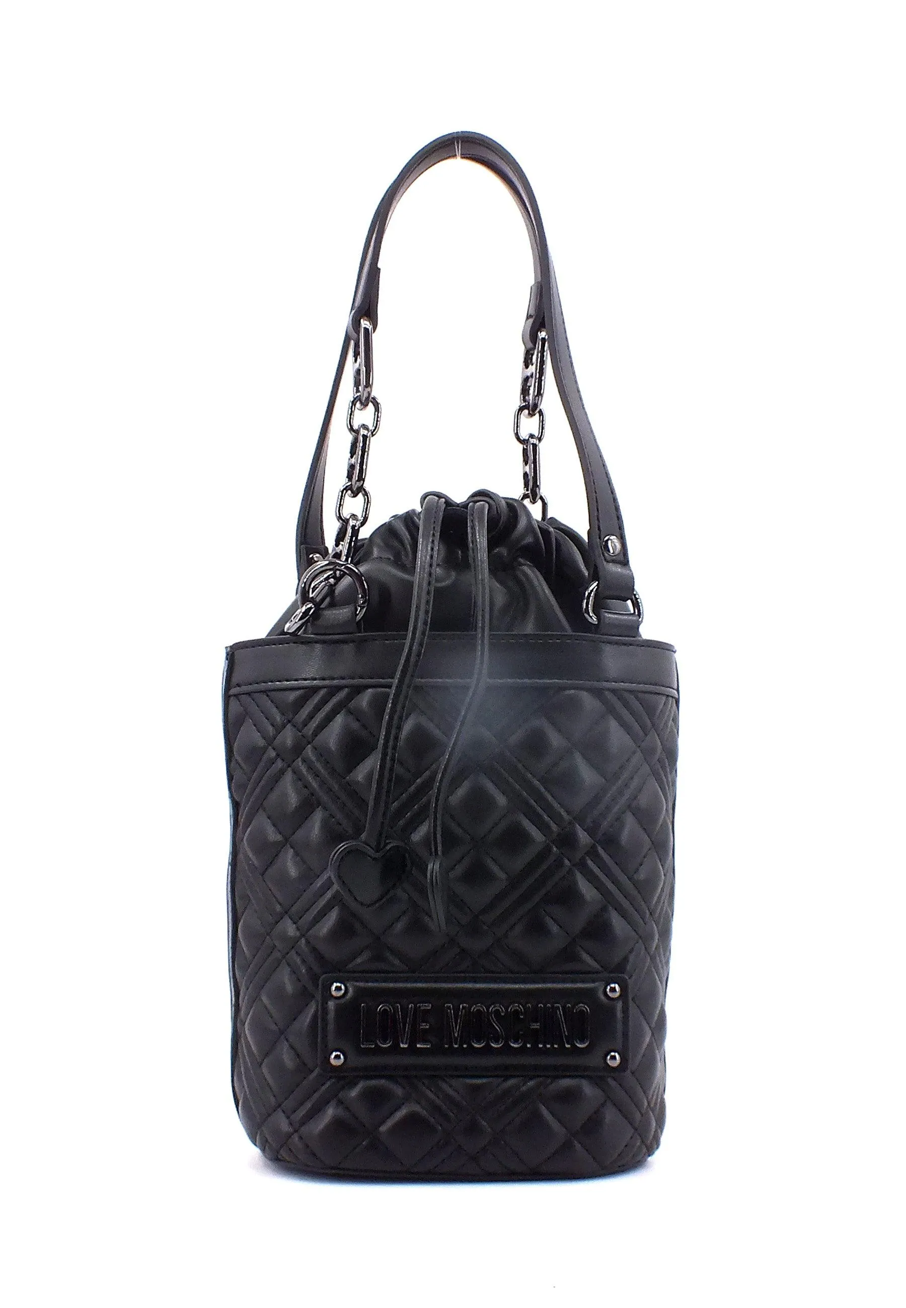 LOVE MOSCHINO Borsa Bucket Nero Canna Di Fucile JC4165PP0HLA000A
