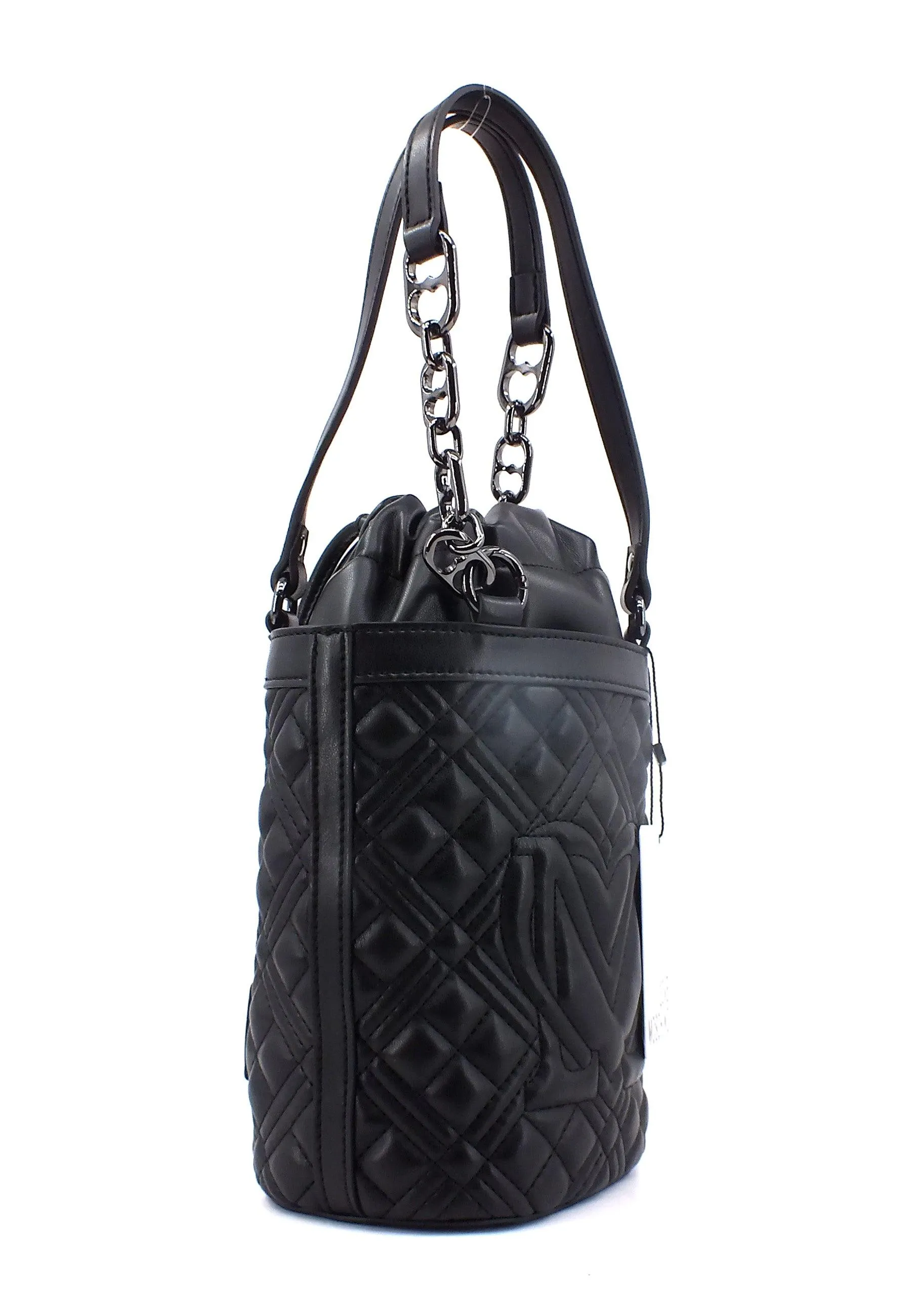 LOVE MOSCHINO Borsa Bucket Nero Canna Di Fucile JC4165PP0HLA000A