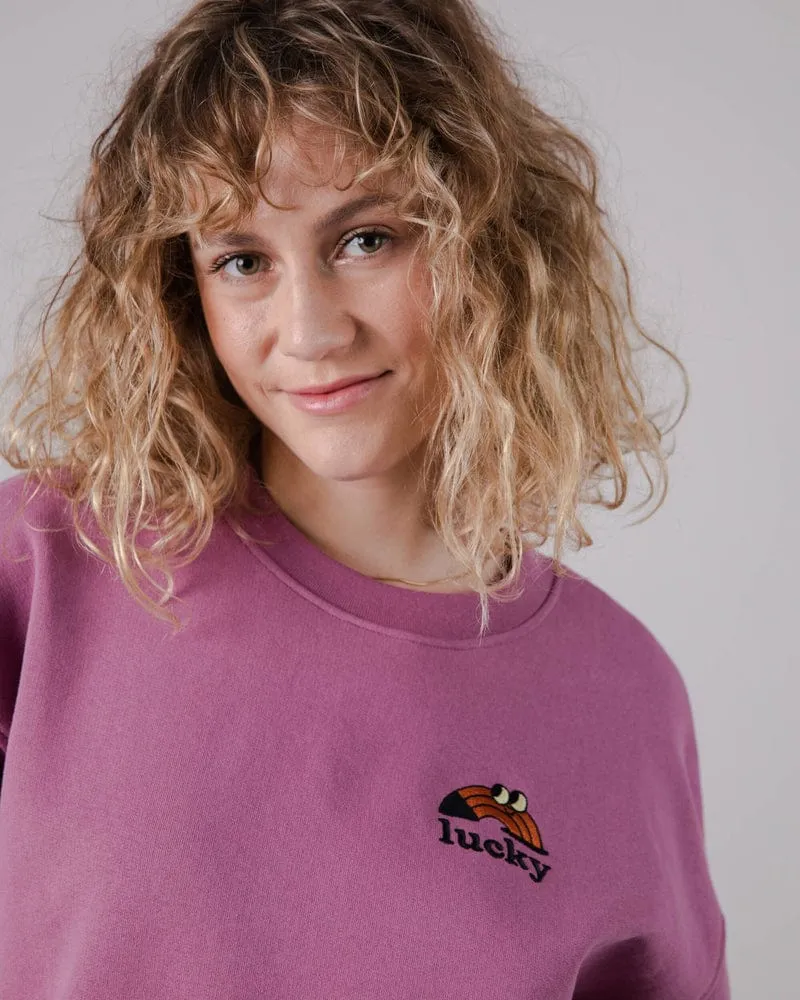 LUCKY ROUNDED SWEATSHIRT