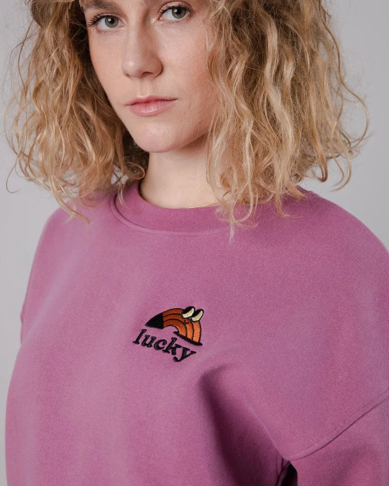 LUCKY ROUNDED SWEATSHIRT