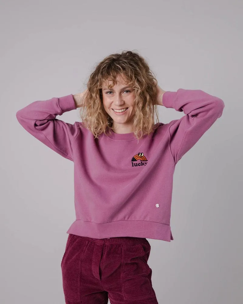 LUCKY ROUNDED SWEATSHIRT