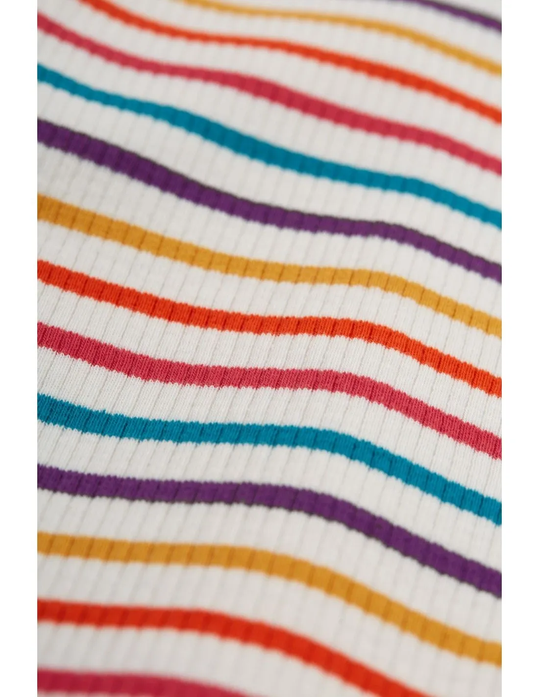 LUPETTO BIMBA IN COTONE BIOLOGICO "AVA ARCOBALENO"
