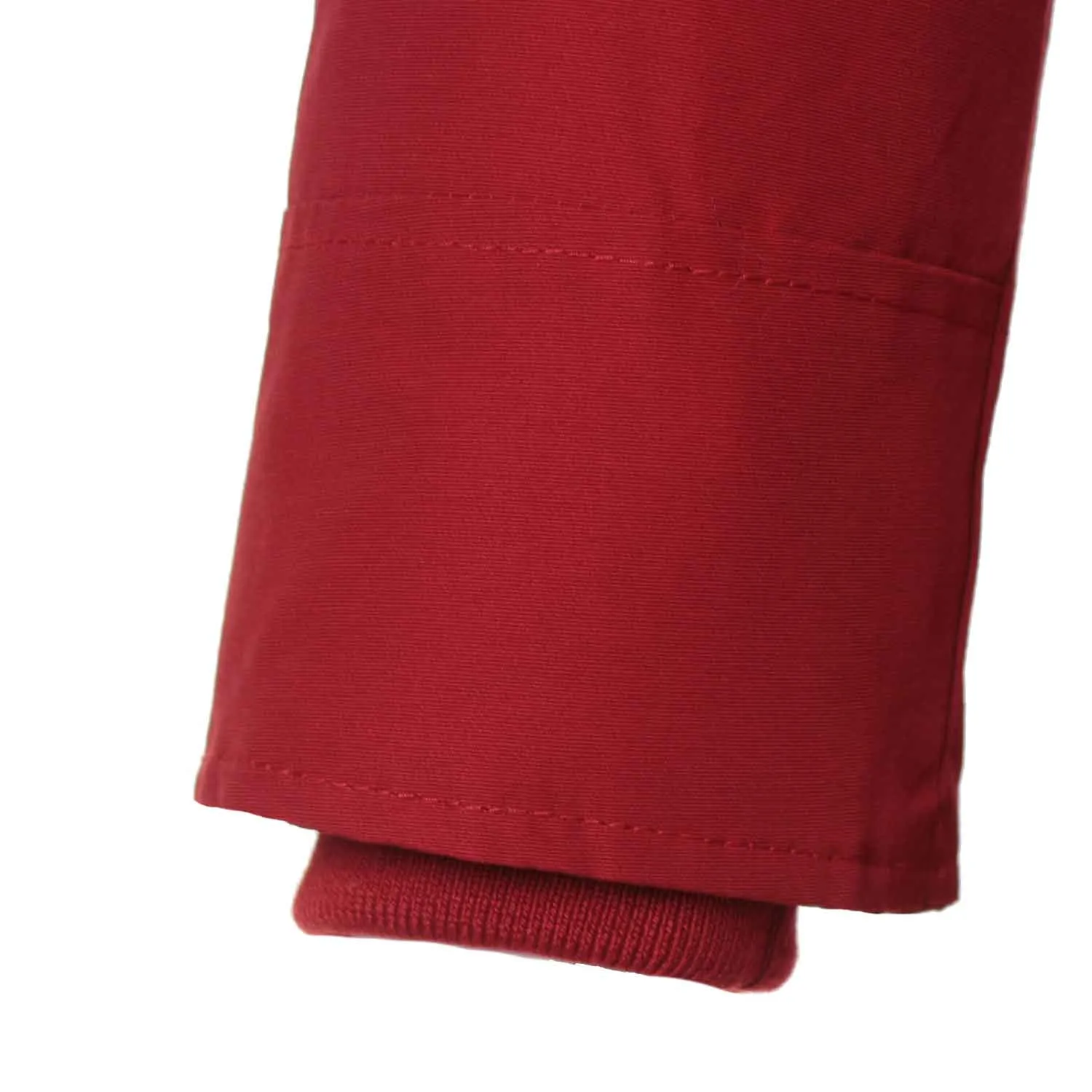 Luxury Arctic Parka Girl Rosso