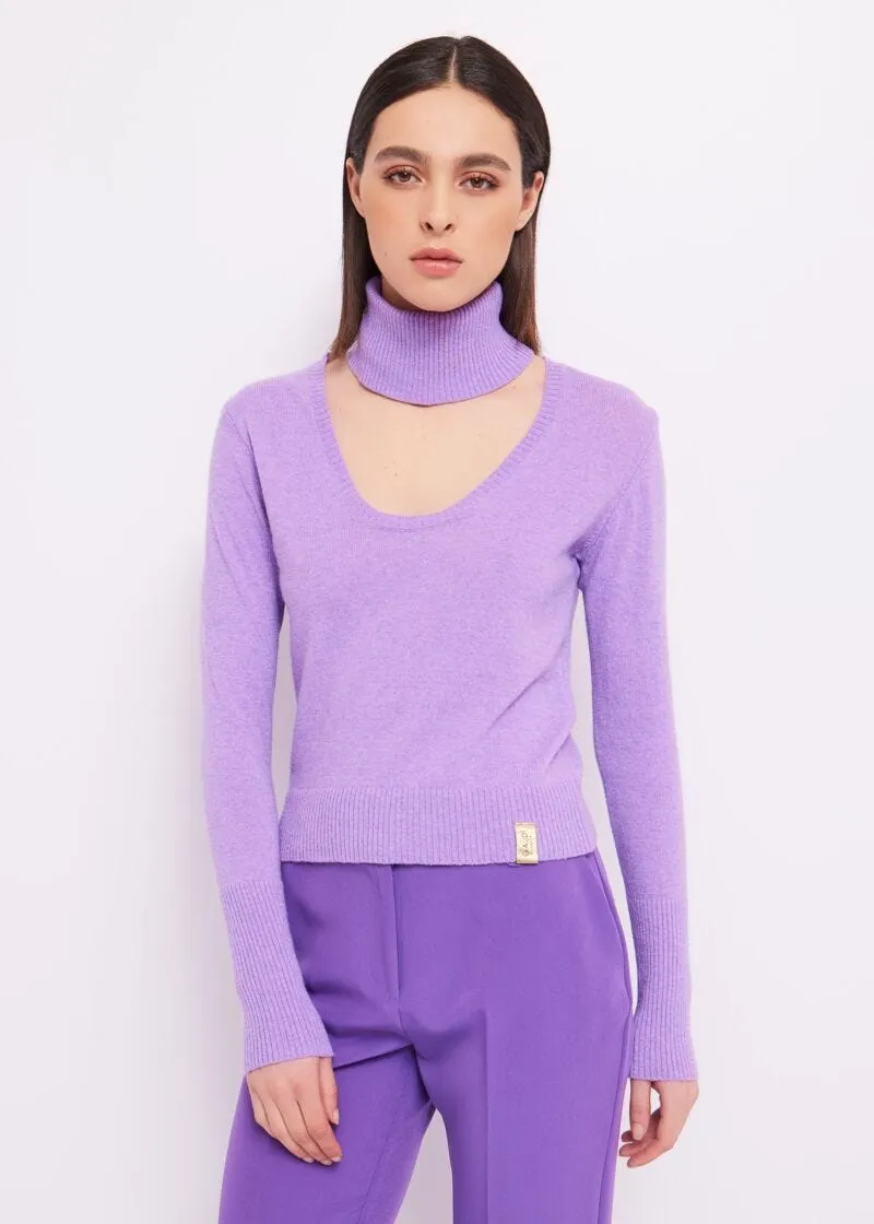 Maglia in lana e cashmere