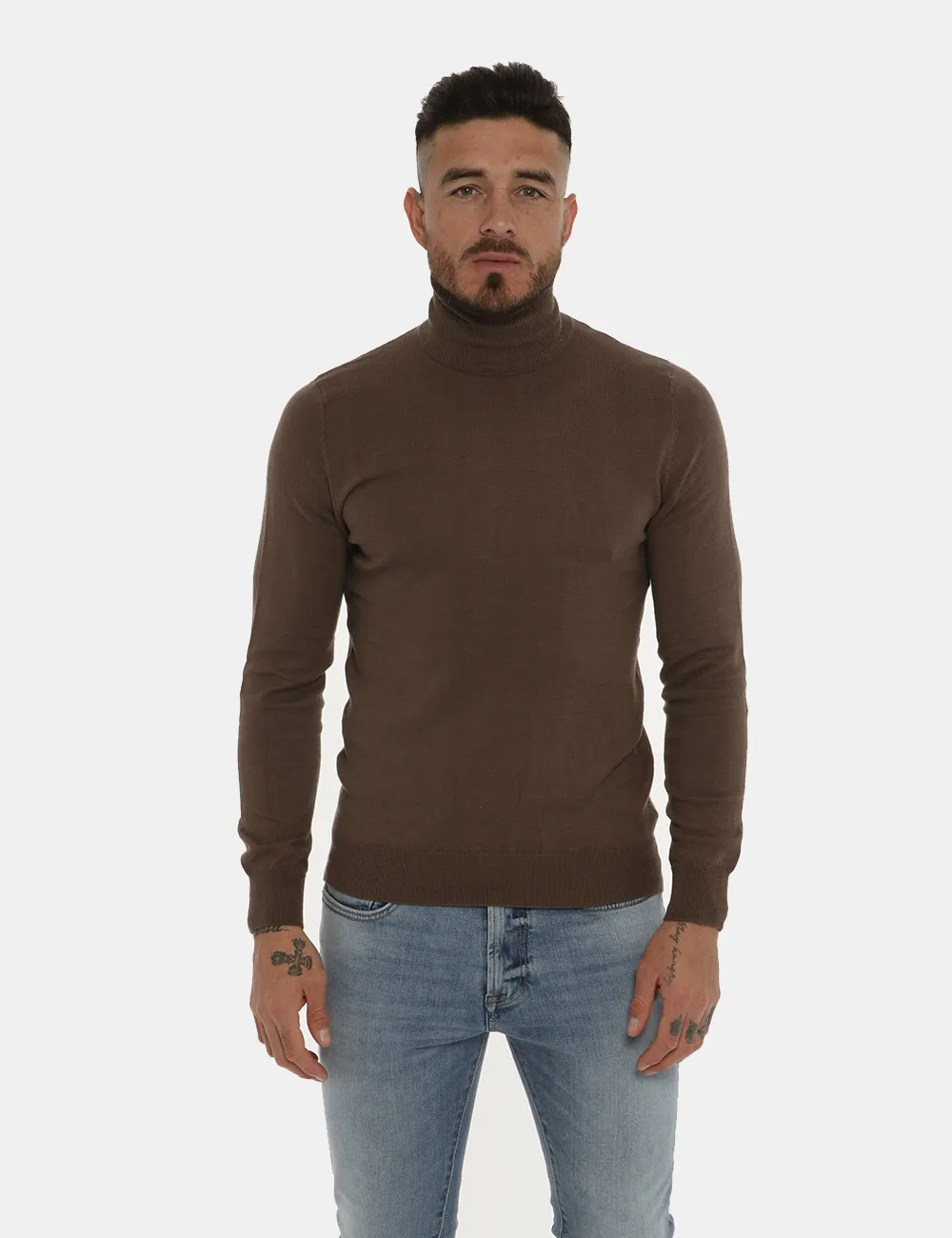 Maglia  Maison Du Cachemire a dolcevita in misto lana e cachemire