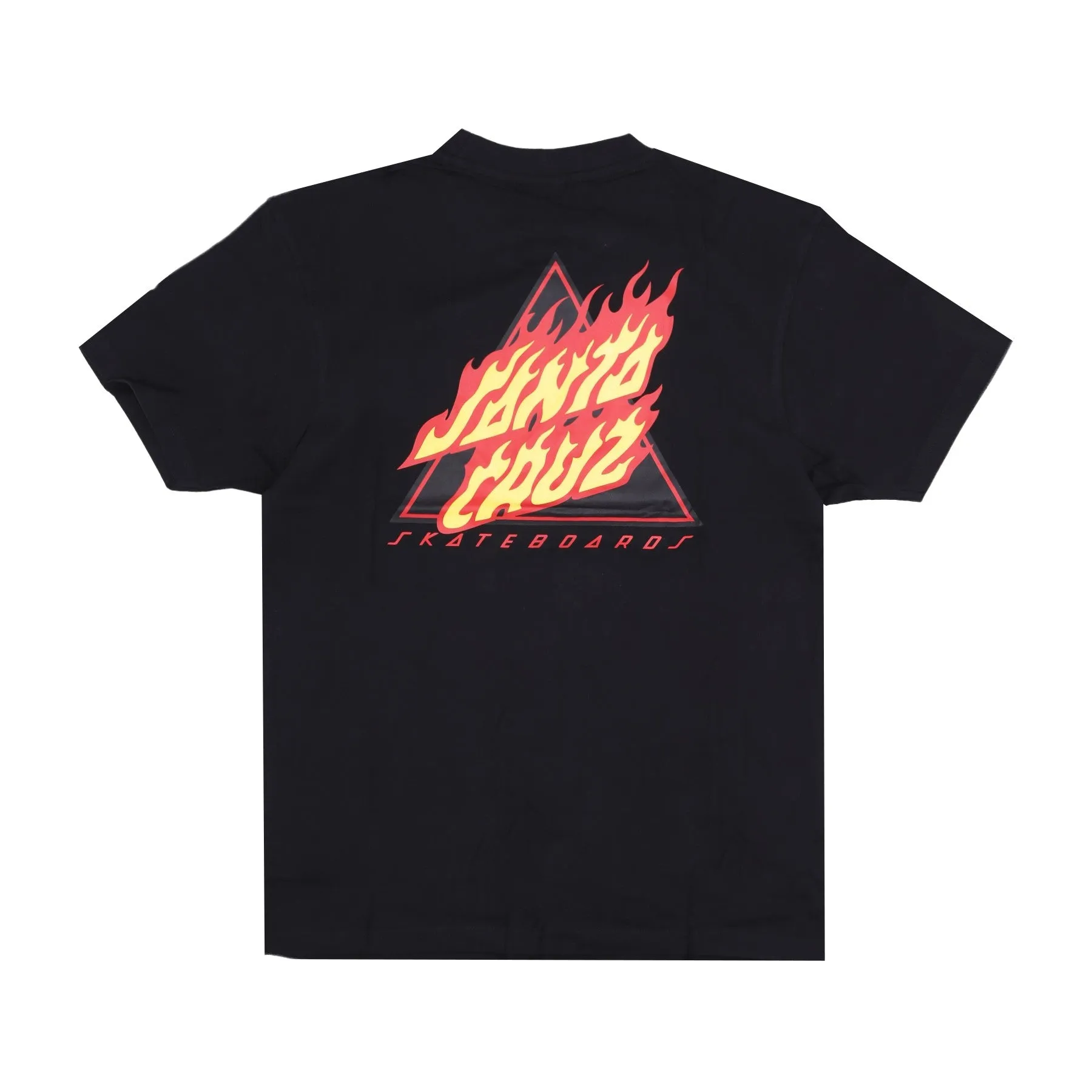 Maglietta Uomo Flamed Not A Dot Tee Black