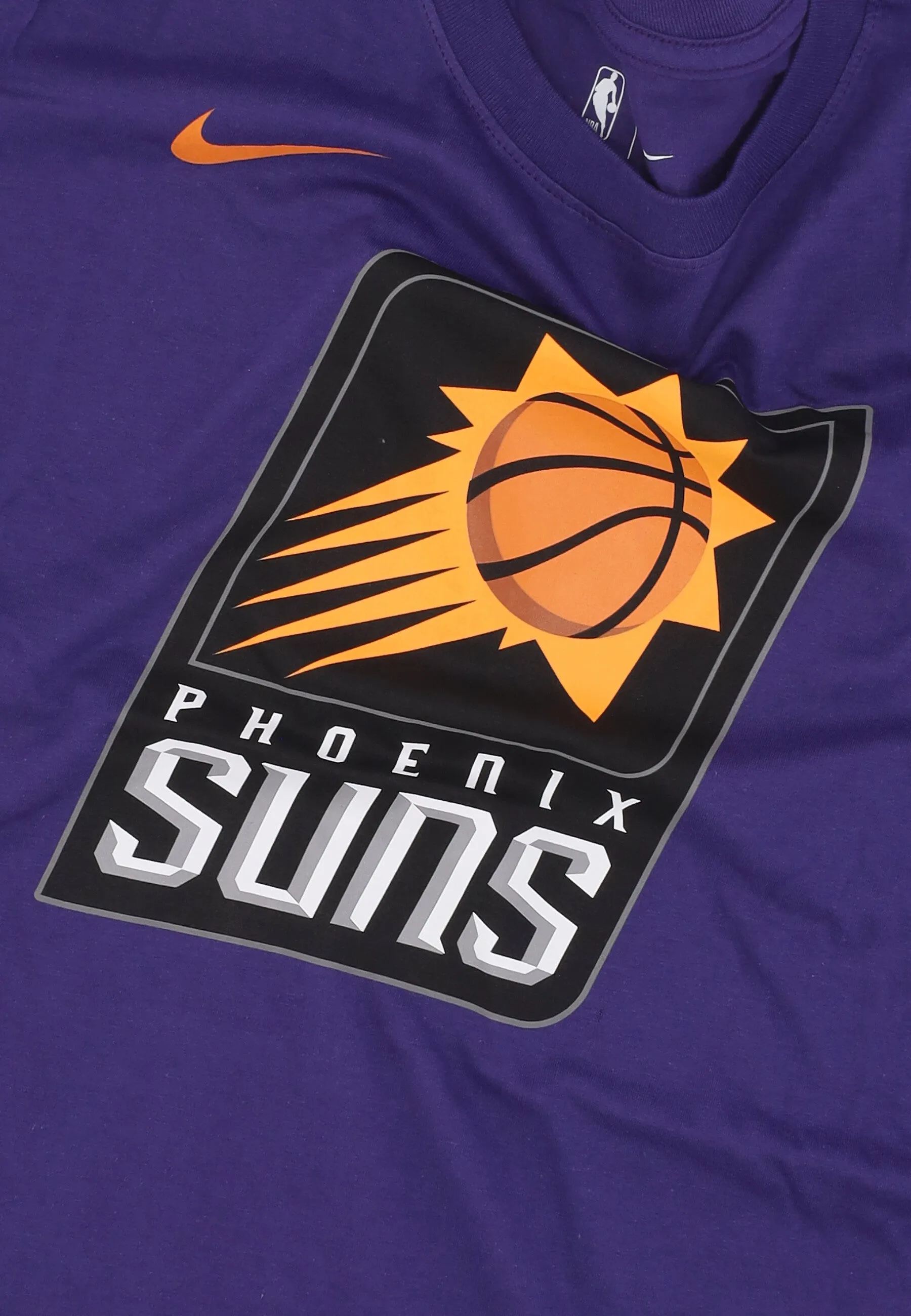 Maglietta Uomo Nba Essential Logo1 Tee Phosun New Orchid