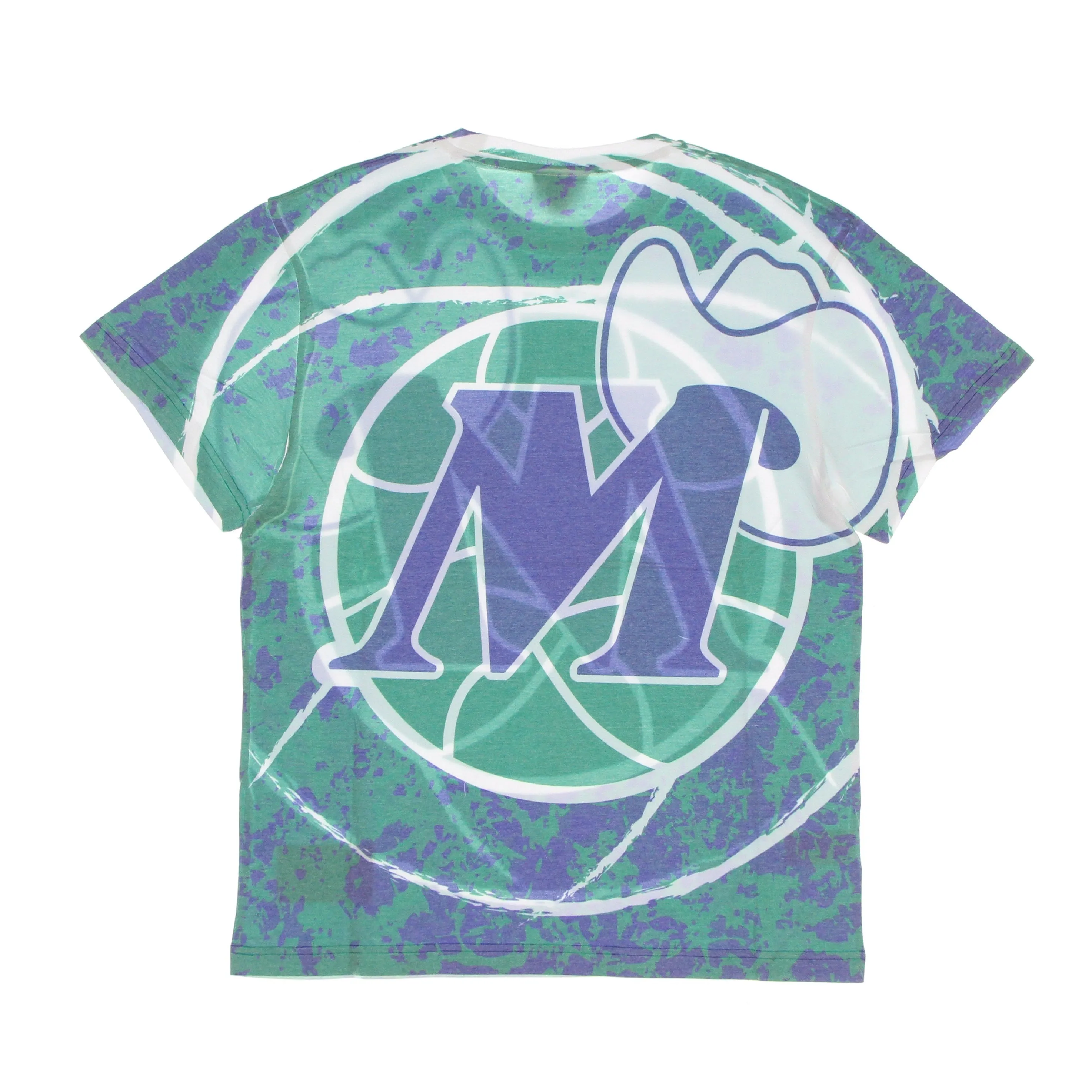Maglietta Uomo Nba Jumbotron Tee Hardwood Classics Dalmav Dark Green/original Team Colors