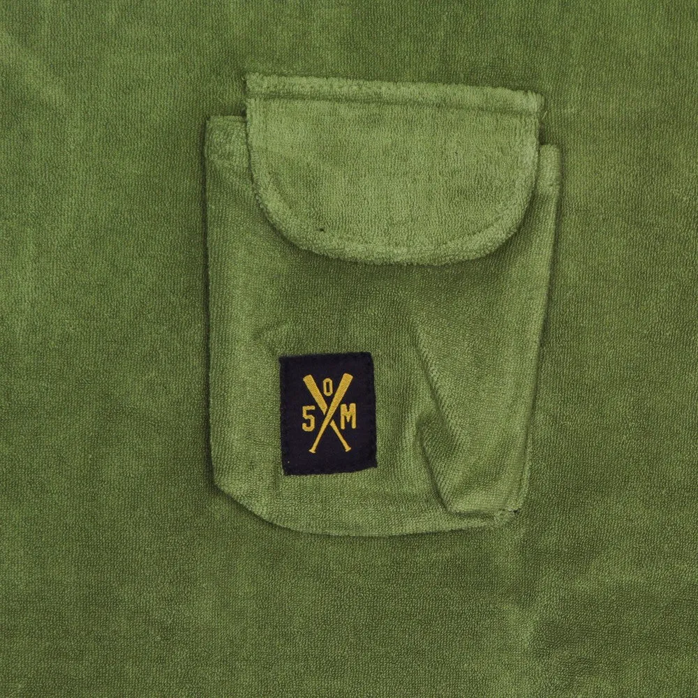 Maglietta Uomo Retrofuture Towel Pocket Tee Military Green