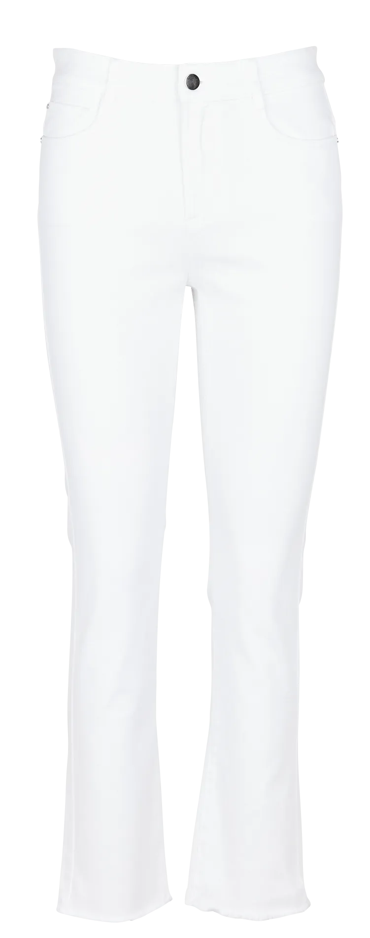  MAISON 123   Jeans dritti 5 tasche 7/8 | Bianco