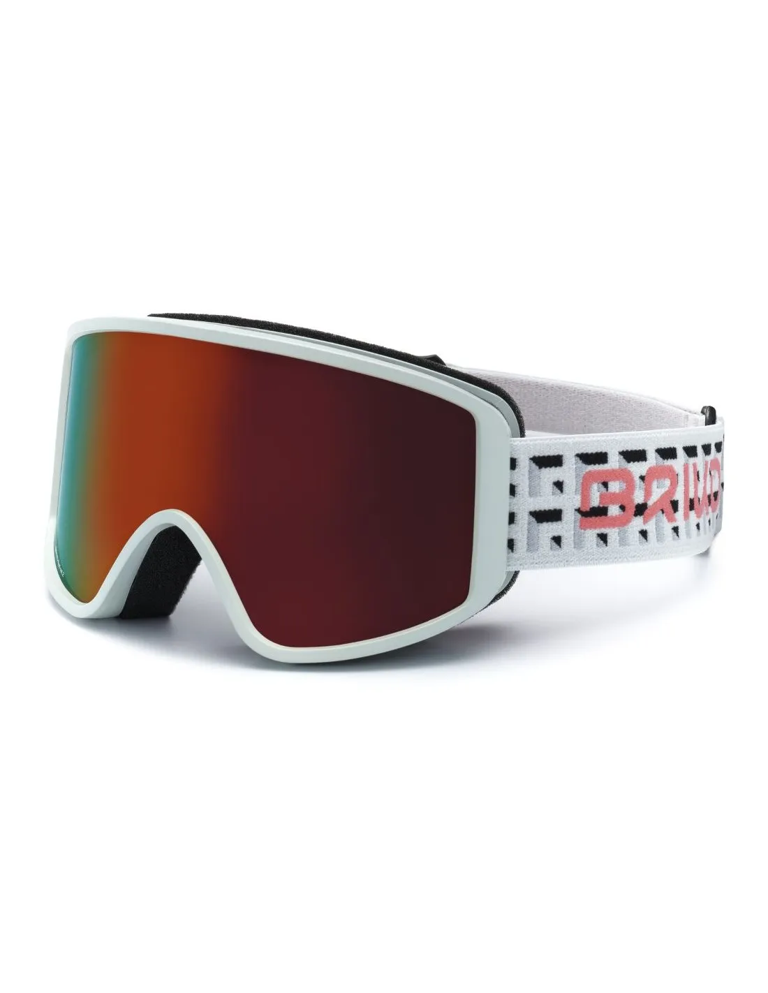 Maschera da sci Briko Homer BIANCO MENTA GRAPHIC-RM2