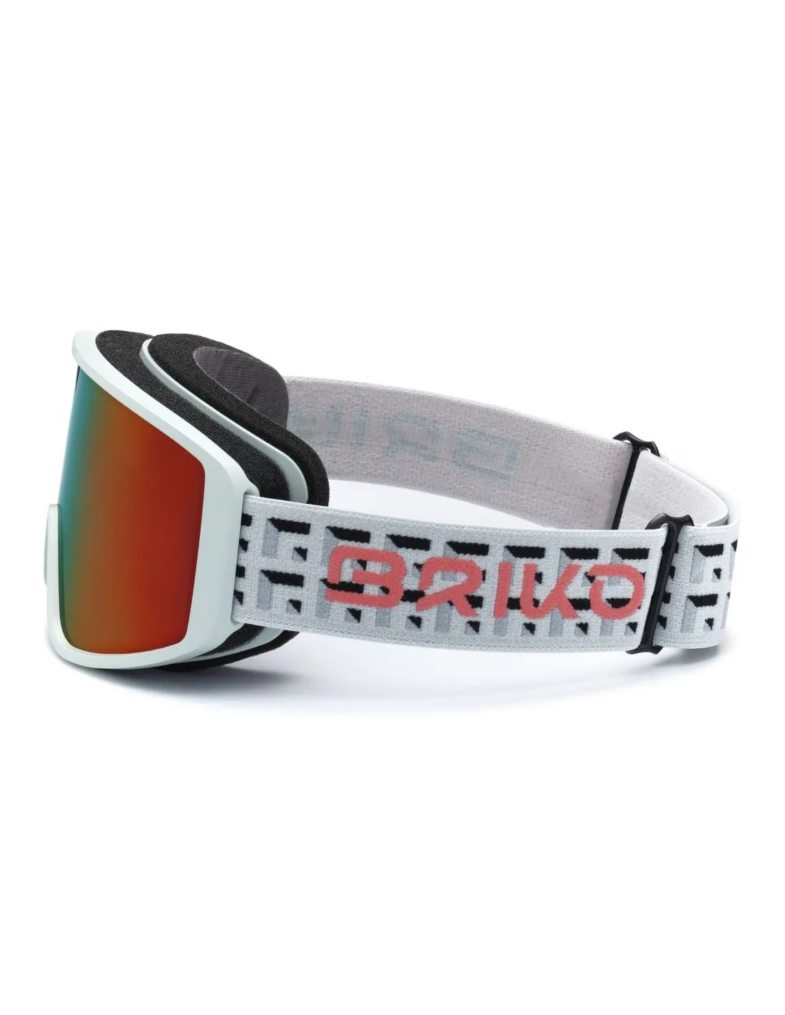 Maschera da sci Briko Homer BIANCO MENTA GRAPHIC-RM2