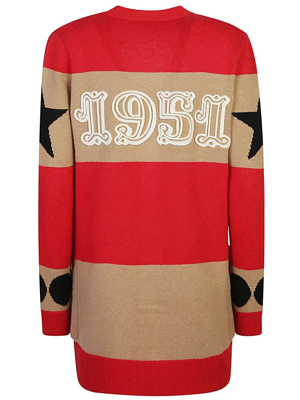 Max Mara-Cardigan Valido a righe con motivo 1951