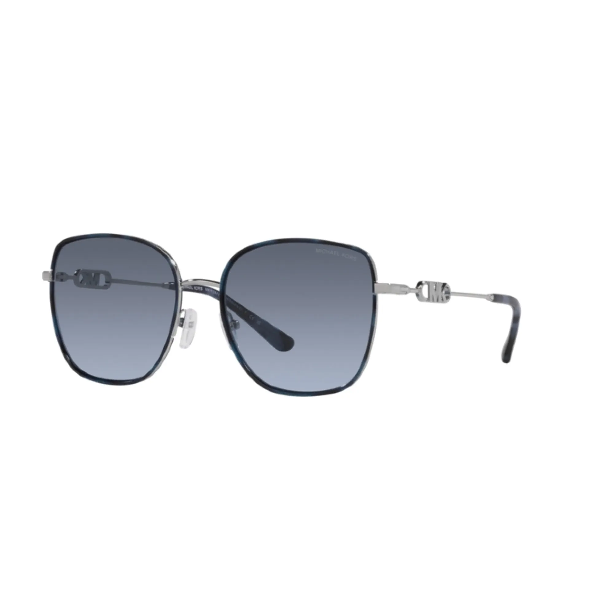   Michael Kors MK 1129J Empire Square 2 10158F Tartaruga Blu-argento | Occhiale Da Sole Donna 