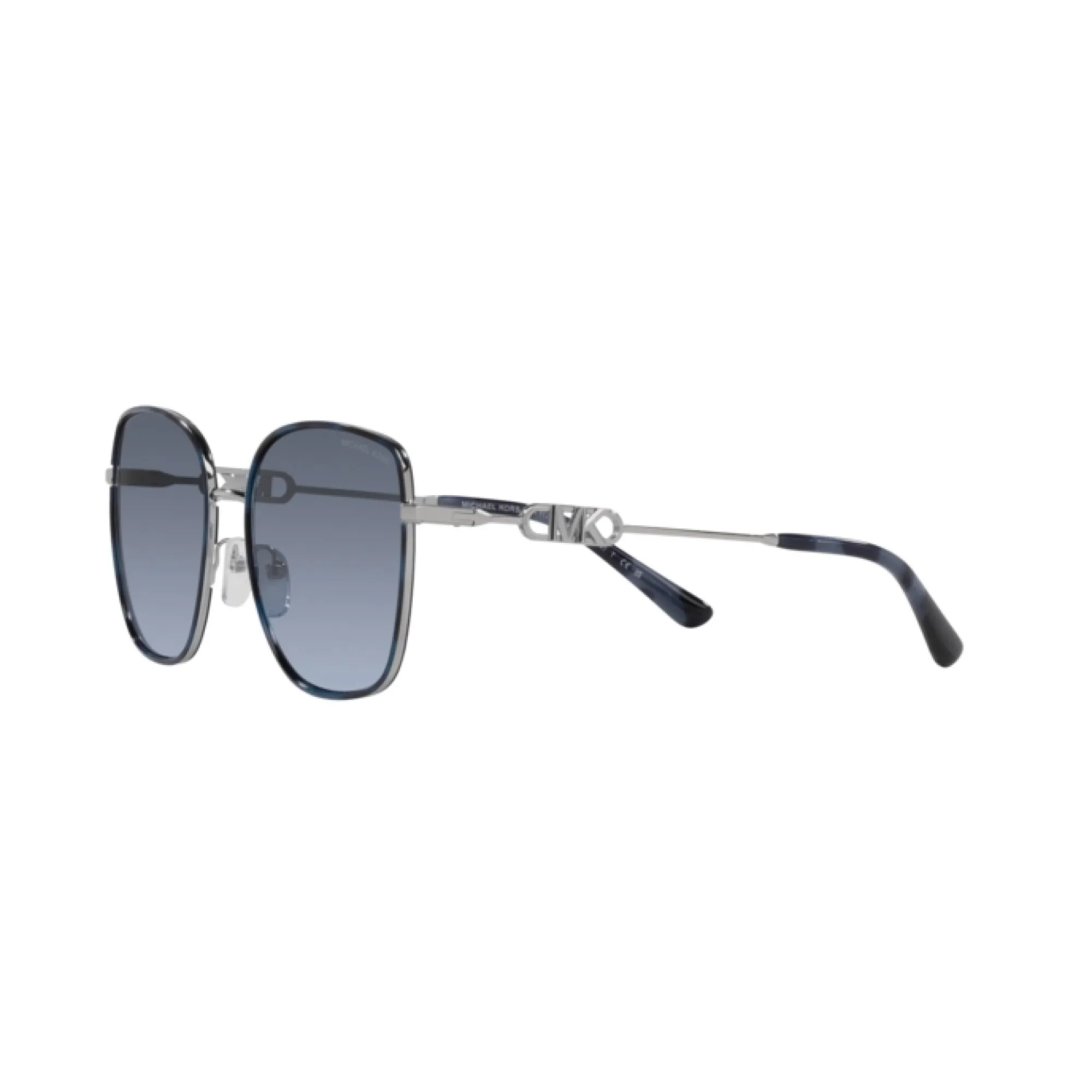   Michael Kors MK 1129J Empire Square 2 10158F Tartaruga Blu-argento | Occhiale Da Sole Donna 