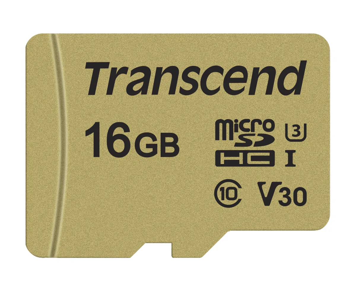 Micro SD Transcend, 16 GB, Scheda MicroSD