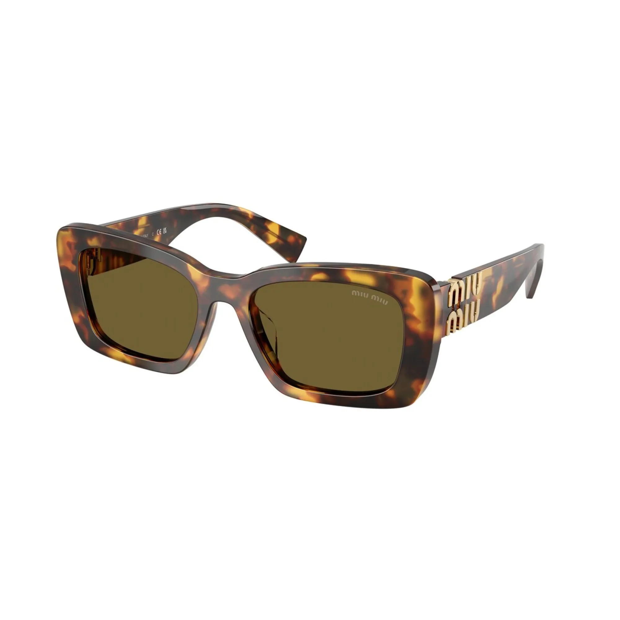   Miu Miu MU 07YS - 14L09Z Miele Avana | Occhiale Da Sole Donna 