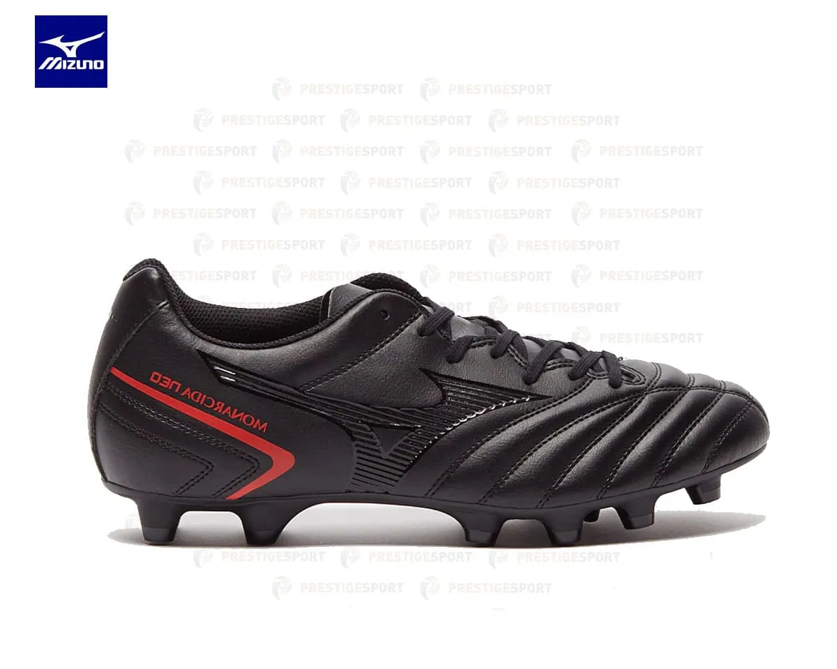 MIZUNO MONARCIDA NEO II AG NERO ROSSO SCARPA CALCIO