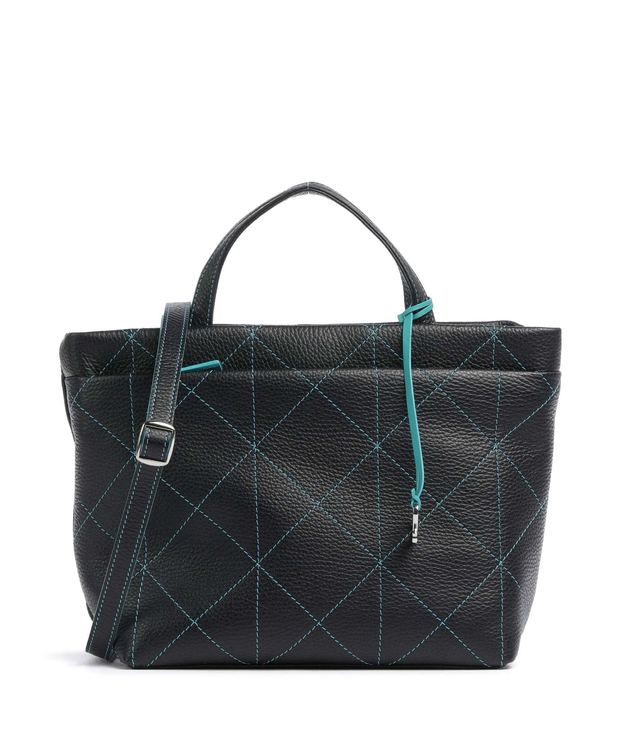  Mywalit Pienza Borsa a mano pelle granulata nero  