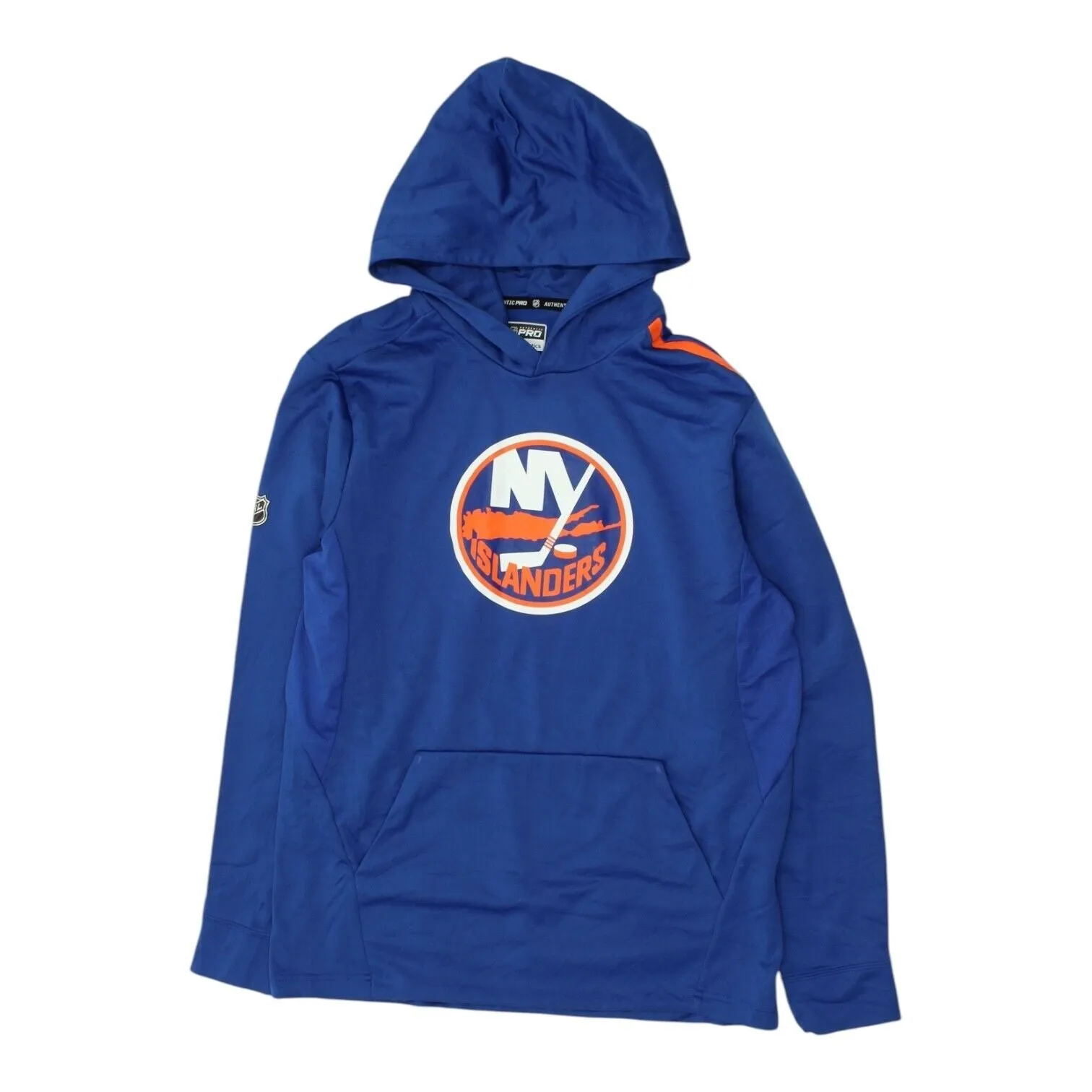 New York Islanders Mens Blue Pullover Fanatics Hoodie | NHL Sportswear Hoody