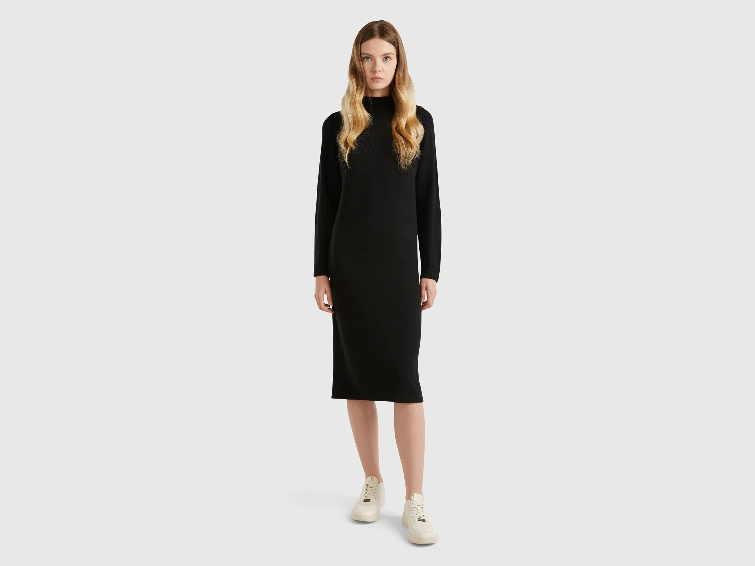 Nuovi arrivi Vestito midi in misto cashmere
