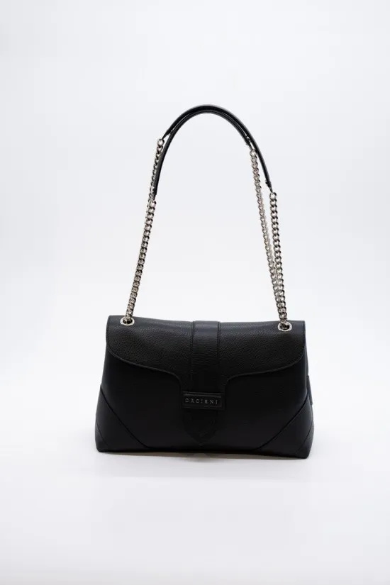 ORCIANI BORSA A SPALLA M ALMA IN PELLE SENSE B02165SSE NER