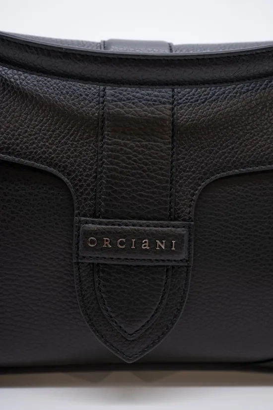 ORCIANI BORSA A SPALLA M ALMA IN PELLE SENSE B02165SSE NER