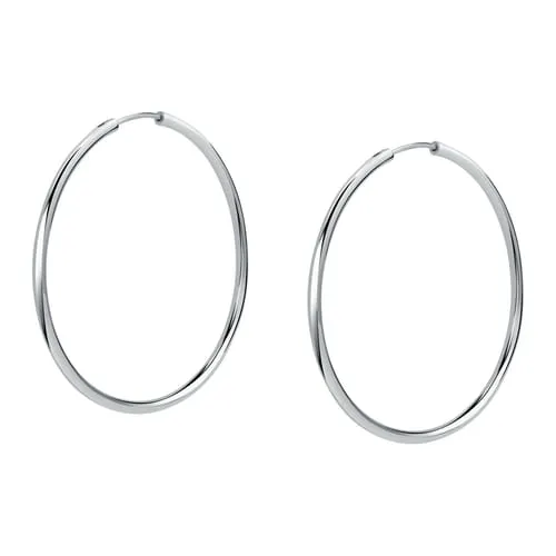 Orecchini a Cerchio - Creole in Oro, ⌀10mm