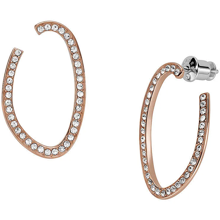 orecchini a cerchio donna Skagen Elin
