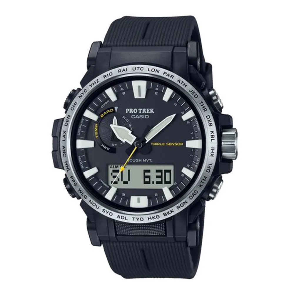 Orologio Uomo Digitale Nero Pro Trek Casio
