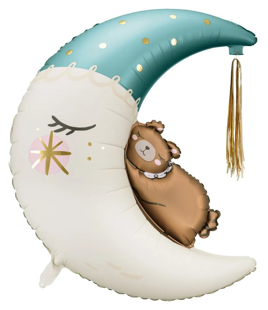 Palloncino foil blu Orsetto Teddy 98cm