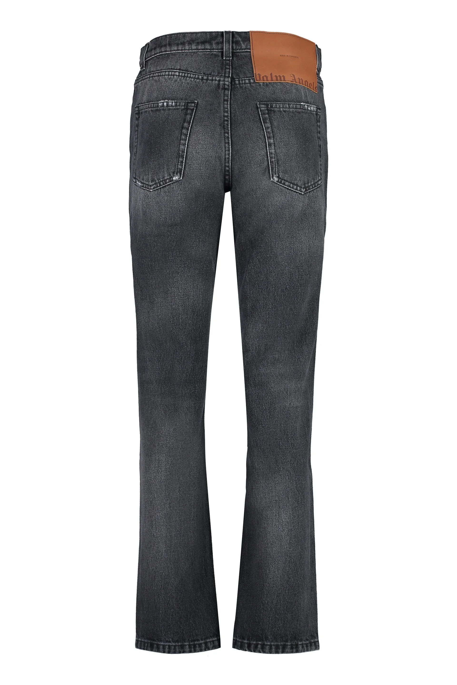 Palm Angels Pantaloni straight-leg