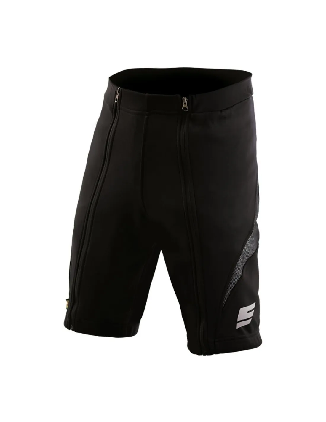 Pantaloncini Sci Racing Energiapura Wengen Full Jr Nero