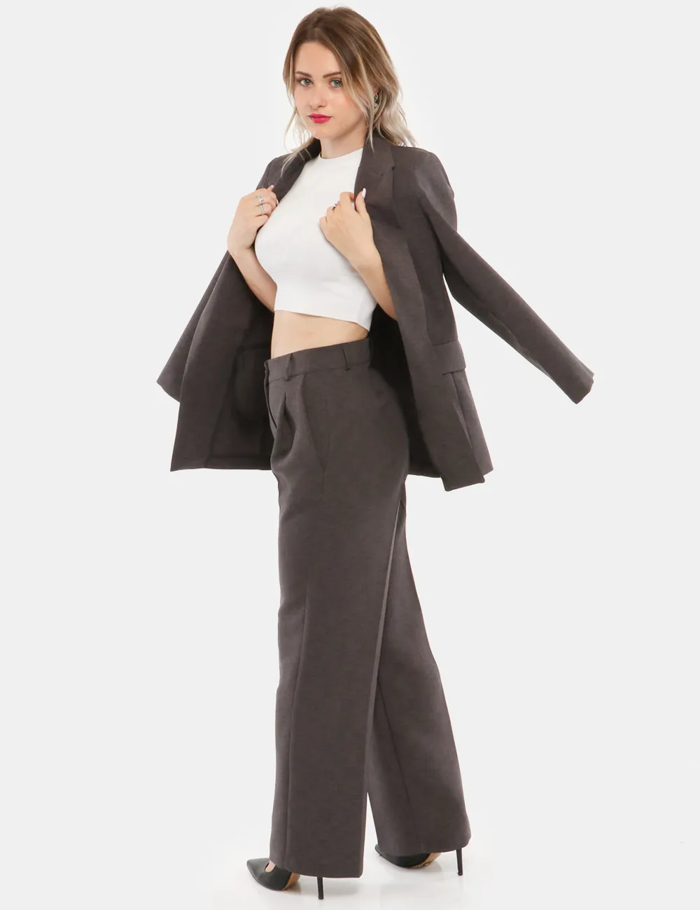 Pantalone Vougue con bottone e zip