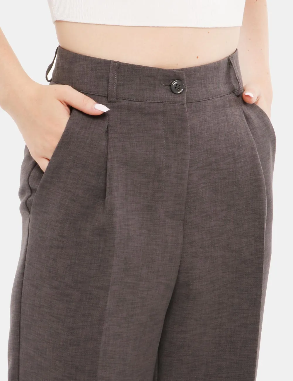 Pantalone Vougue con bottone e zip